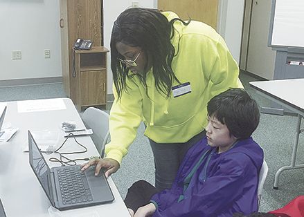 Gifted, talented students learn to code